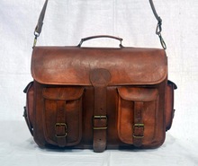 indian leather bag briefcase bags shoulder men\'s office bag