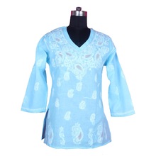 Embroidered Women Tunic Dress