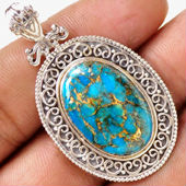 Blue copper turquoise