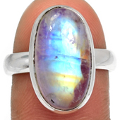 Moonstone Jewelry, Rings Type : Gemstone Rings