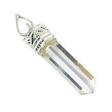 Crystal Quartz Pencil Pendants