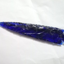 Glass Arrowheads, Color : Blue