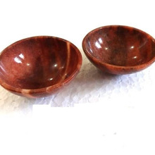 peach Aventurine Bowls