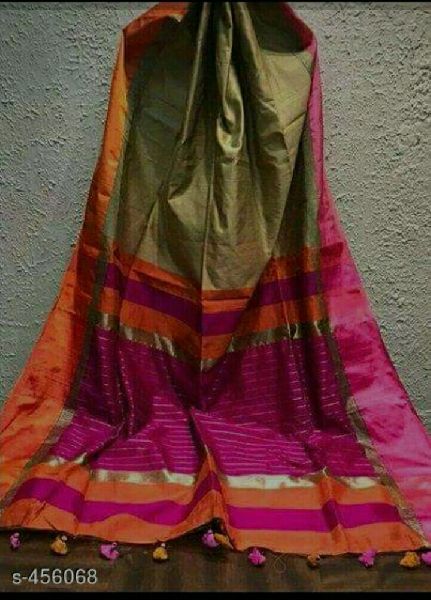 American crepe fabric saree, Technics : Attractive Pattern