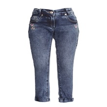 patch pocket girls jeans