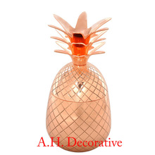 Handcrafted Copper Plating Pineapple Mug