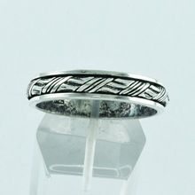 Silver Light Weight Spinner Ring