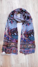 Channi Digital Printed Scarf, Color : Assorted/Customized
