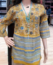 100% Cotton hand block printed tunics, Feature : Breathable, Plus Size, Quick Dry