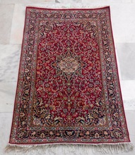 100% Silk Hand Knotted Rugs, Size : Customized Size