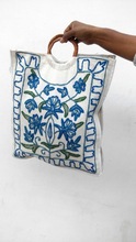 Handmade Suzani Embroidery Tote bag, Size : 16.5 x 17.5 inch