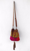 Channi suede bucket banjara bags, Gender : Women