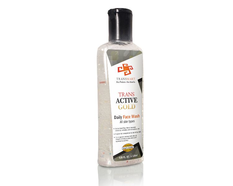 H & H active gold face wash