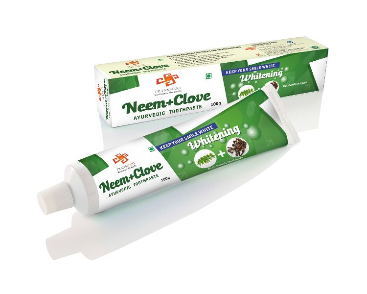 H & H Neem Clove toothpaste, for Oral Health, Teeth Cleaning, Variety : Herbal