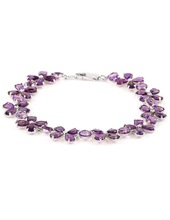 Amethyst blossom bracelet