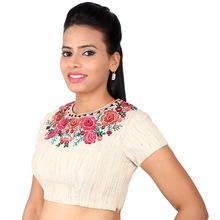 Cotton khadi look blouse, Feature : Breathable, Eco-Friendly