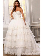 Lvory Wedding Ballgown