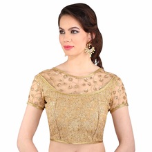 Santoon Net Stitched Customizable Blouse, Technics : Embroidered