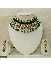 Rajasthani kundan kantha necklace set