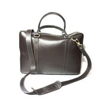 Black Leather Laptop Bag