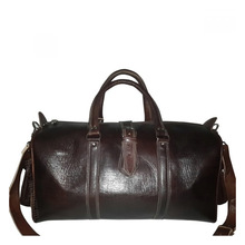 Leather Travel Tote Duffel Bag