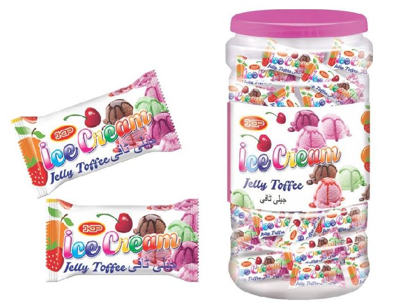 Kay Pee Ice Cream Jelly Toffee, Taste : Sweet Salty
