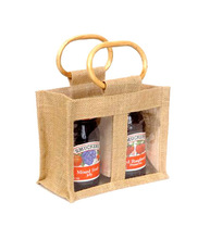 JUTE COSMETIC GIFT BAGS