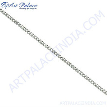 Plain Silver Chain,, Occasion : Anniversary, Engagement, Gift, Party, Wedding