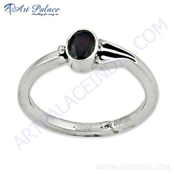 Silver Rings With Garnet Gemstone