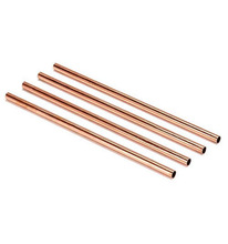 Reliance Artwares Metal Copper Straight Drinking Straw, Certification : FDA
