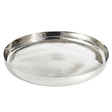 Metal Stainless steel Round Tray, Certification : FDA