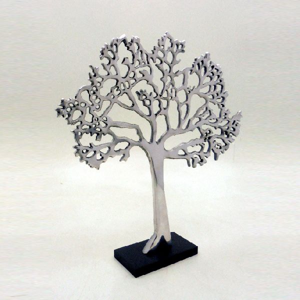 Aluminium MDF Table Top Decorative Tree