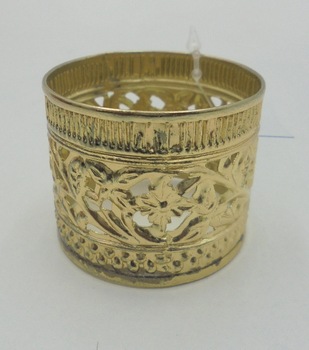 Brass Plating Iron Antique Napkin Ring Holder
