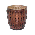 Brown Antique Glass Candle Votive, for Home Decoration