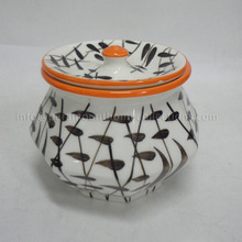 Ceramic Pot Jar With Lid, for storage