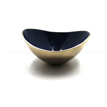 Metal Decorative Oval Bowl Aluminium, Size : 20 x 20 x 12 cm