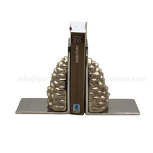 ALUMINUM Nickel Plated Bookend, Size : 14 x 8.50 x 18 cm