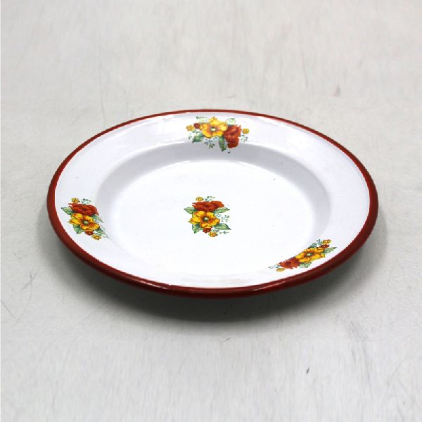 Off White Iron Decorative Serving Plates, Feature : Eco-Friendly