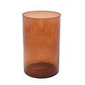 Orange Color Glass Candle Votive