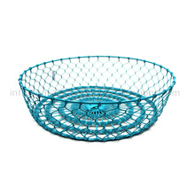Metal Round Iron Mesh Baskets, for multipurpose, Feature : Eco-Friendly