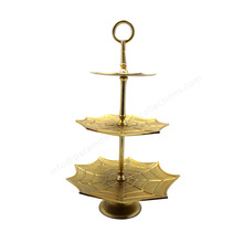 PARAMOUNT GOLD ALUMINUM Wedding Cake Stand Aluminium, Feature : Eco-Friendly