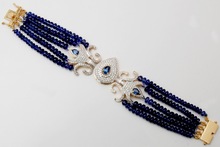 Blue Sapphire Gemstone Bracelet