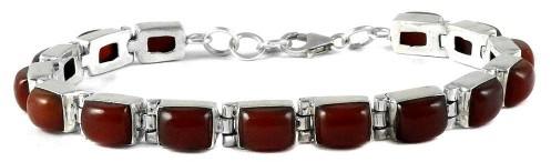 My Sweet !! Carnelian 925 Sterling Silver Bracelet