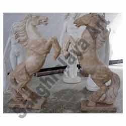 Marble Handicraft Horse Statue