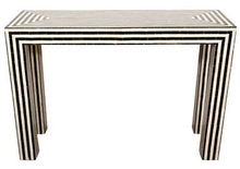Wood Bone Inlay Console Table, for Home Furniture