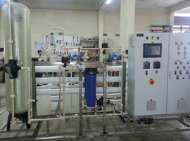 Fully Automatic Stainless Steel Electric Industrial Reverse Osmosis Plant, Voltage : 110V, 220V, Power : 1-3kw