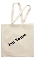 Natural canvas tote bags