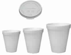 Foam Cups & Lid