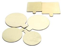 Round Cake Board, Gold