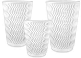 White Ripple Cups